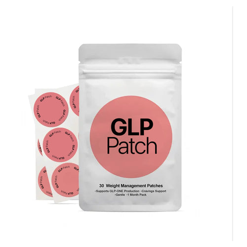 GLP-1 Patches with L Glutamine, Berberine, Chromium, Pomegranate and Cinnamon - 30 Count
